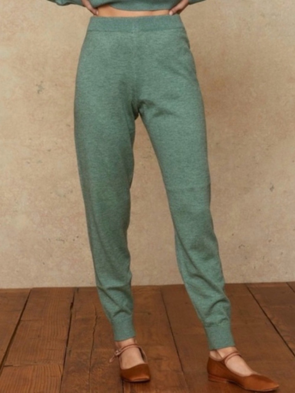 Christy Dawn The Sonny Pant Joggers Green